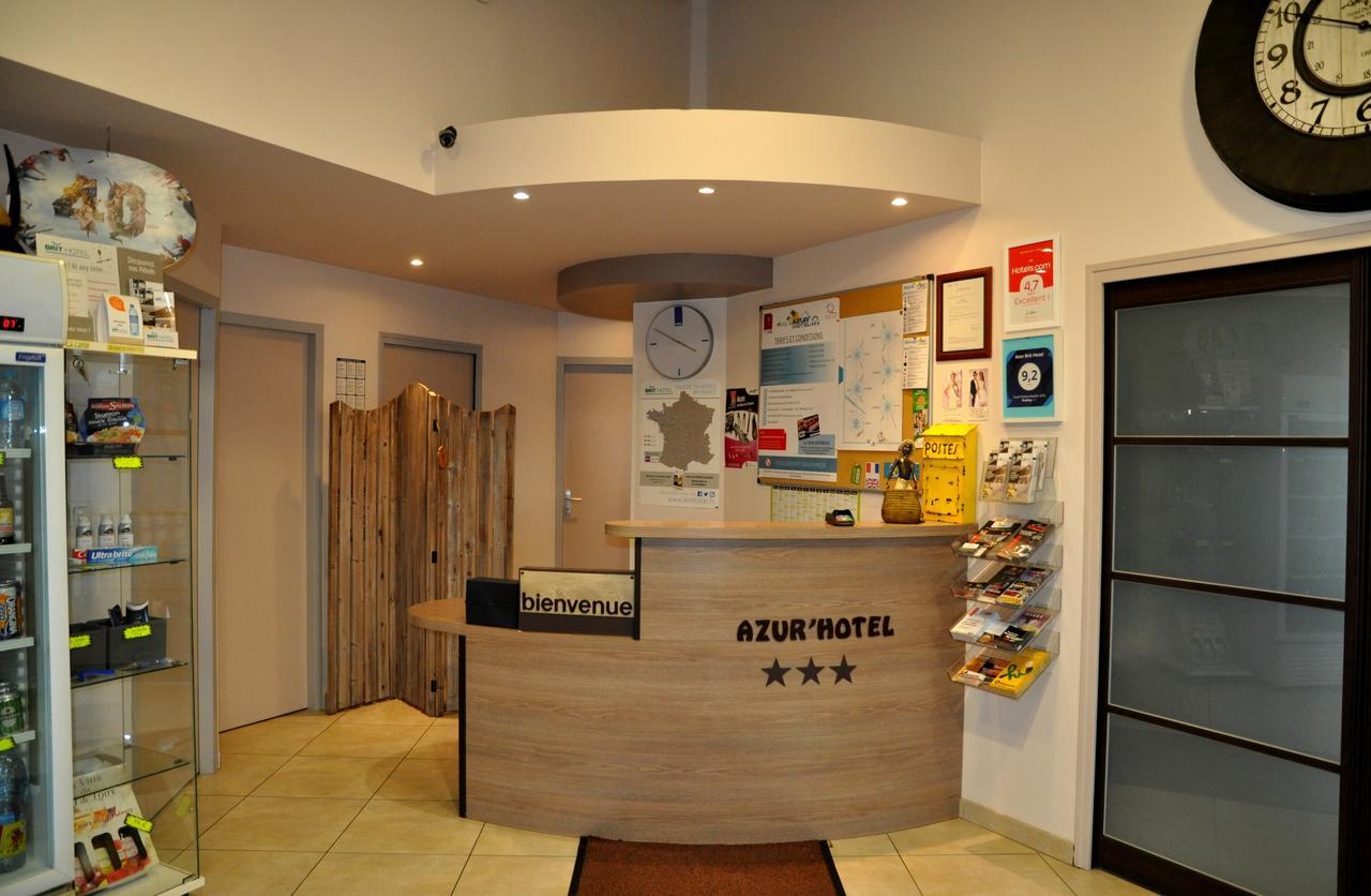 Brit Hotel Azur Saint-André-de-la-Marche エクステリア 写真